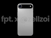 据说 iPhone 17 Air 将配备单后置摄像头，如非官方渲染图所示。(图片来源：Jon Prosser）
