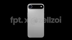 据说 iPhone 17 Air 将配备单后置摄像头，如非官方渲染图所示。(图片来源：Jon Prosser）