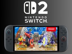 Switch 2 上的《口袋妖怪猩红与紫罗兰》模拟图（图片来源：任天堂美国公司，有编辑）