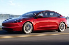 特斯拉 Model 3。特斯拉加拿大公司否认在最后时刻抢夺电动汽车奖励的指控(图片来源:特斯拉)