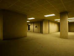 图为《豪华密室 2》的官方截图，显示了游戏中多个可玩区域之一。(图片来源：Steam）