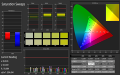 CalMAN saturation (calibrated)