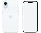 iPhone SE 4 疑似泄露，展示了手机的动态岛（图片来源：@upintheozone on X）