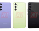 Galaxy A54 5G应该在欧洲推出，有四种颜色搭配和两种内存配置。(图片来源：Android Headlines)