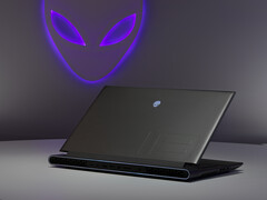 高端的Alienware m18游戏笔记本即将上市（图片来自戴尔）。