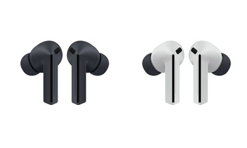 Galaxy Buds 3 FE 将提供黑色和灰色两种颜色。(图片来源：三星）