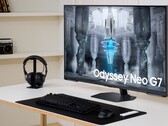 首款面向游戏玩家的43英寸Mini-LED显示器。(图片来源：三星)