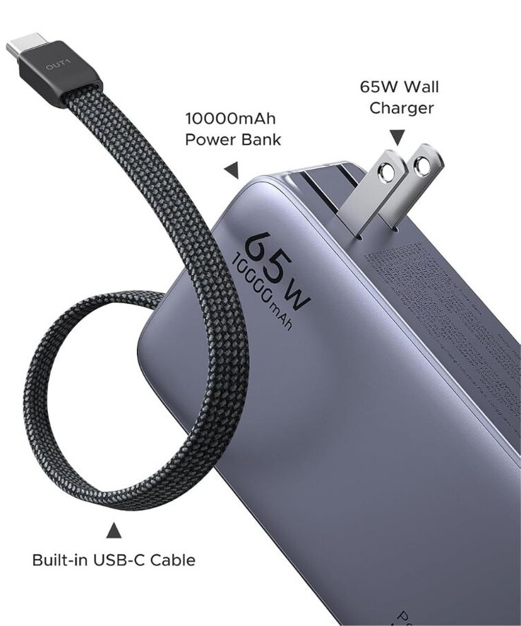 Ugreen 移动电源 10000mAh 65W 45W 笔记本电脑便携充电器