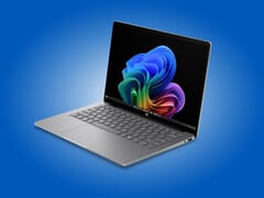 HP OmniBook 5 14 及其四种首发配色之一。