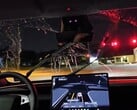 新款特斯拉 Model Y 雨刷清洁程序。(图片来源：@DirtyTesLa/X）