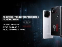 Android ROG Phone 9 系列的 16 Beta 计划不包括 ROG Phone 9 FE。(图片来源：华硕 ROG）