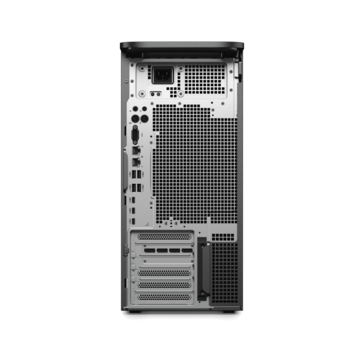 Dell ProPrecision 9 T4 5 从背面看。