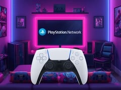 DualSense PS5手柄登录PSN的画面