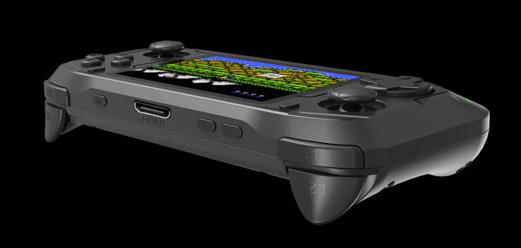 顶部：电源、迷你 HDMI、音量（图片来源：Abxylute）