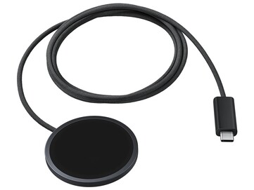 新款三星磁性无线充电器配有 1.5 米长的 USB-C 连接线