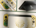 任天堂Switch OLED《塞尔达传说:王国之泪》版的图片在网上曝光(图片来自Reddit)