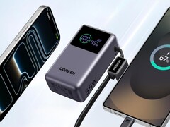 Ugreen 的 Nexode Pro 移动电源（10,000mAh，45W，内置电缆）