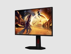 AOC Agon 25G4KUR 游戏显示器采用 1080p 快速 IPS 面板，峰值刷新率为 420 Hz。(图片来源：AOC）
