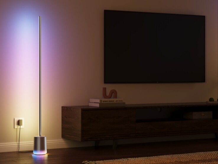 Govee Floor Lamp 3 的艺术表现。(图片来源:Govee)