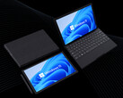 NPadF 的尺寸为 256 x 175.8 x 23.9 毫米，预装 Windows 11 操作系统。(图片来源：NPadF）
