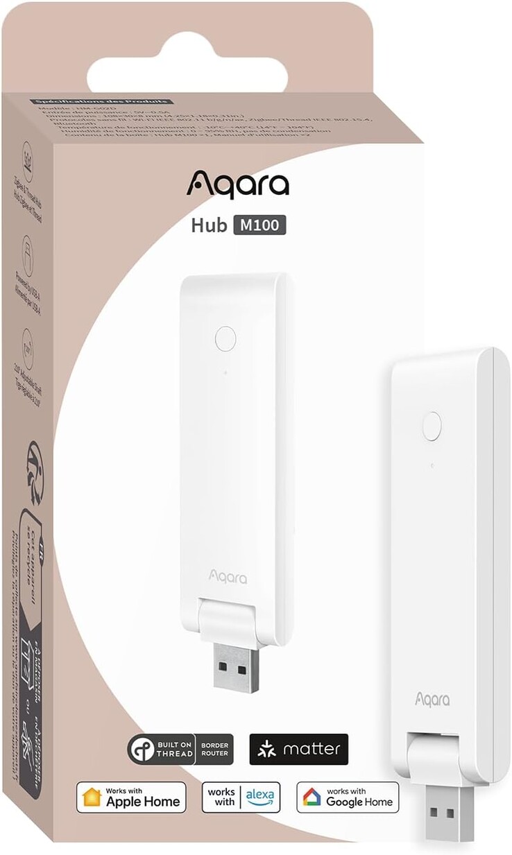 Aqara Hub M100 预计不久将在全球推出。(图片来源：Aqara）