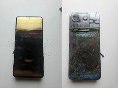 Redmi Note 13 Pro 的正面和背面照片（图片来源：Sri Varshan；已编辑）