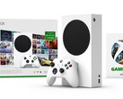 微软在入门套装中为 Xbox Series S 提供了三个月的 Game Pass Ultimate 和一个无线手柄。(图片：微软）