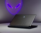 Alienware m18提供480赫兹的显示选项。(图片来源：戴尔)