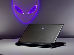 Alienware m18提供480赫兹的显示选项。(图片来源：戴尔)