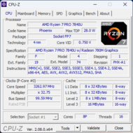 CPU-Z 概览
