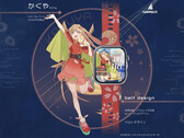 Kaguya 版是三款基于 Super Kaguya-hime! 的 Garrack 智能手表之一，售价为 ¥39,600。