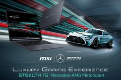 以 AMG 为主题的 Stealth 16。(资料来源：微星科技）