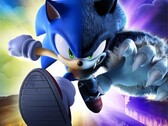 索尼克解密》（Sonic Unleashed）已被移植到 PC 平台，玩家将在游戏中控制索尼克变身 "狼人"（如图）。(图片来源：《索尼克解密》封面图）