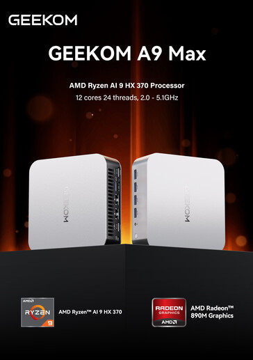 Geekom A9 Max。(图片来源：Notebookcheck）