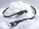 据说 Anker 现有的三条电缆（图中为 A82E2 型）都支持新的 150W 充电协议。(图片来源：Anker）