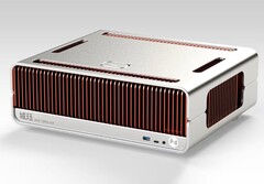 由于采用了纯铜散热片,这款机箱完全不需要风扇。(图片来源:FanlessVC)