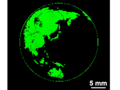 研究人员利用过氧化物技术制造出世界上最小的 LED,像素密度创下历史新高(图片来源:浙江大学)
