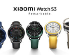 小米手表 S3 有多种颜色，可更换边框。
