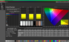 校准后的 ColorChecker