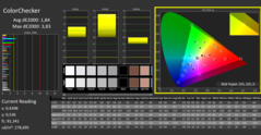 CalMan ColorChecker颜色