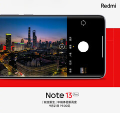 Redmi Note 13 Pro Plus 将是首款采用三星 ISOCELL HP3 Discovery Edition 摄像头传感器的设备。(图片来源：小米）