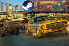 Dirt 5》是一款充斥着动作游戏风格的越野赛车游戏，在 Steam 秋季特卖期间打折促销。(图片来源：Steam - 已编辑）