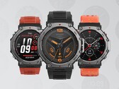 新的 Zepp Health 应用程序更新允许用户搜索 Amazfit 智能手表（如 T-Rex 3，如图）的表盘。(图片来源：Amazfit）