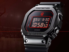 卡西欧与 Rui Hachimura 的最新合作为经典的 G-Shock 5600 带来了火热的改变。(图片来源：卡西欧日本）