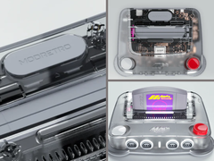 图为 ModRetro 的 M64 半透明 FPGA 复古控制台