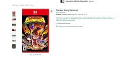 任天堂重回亚马逊，推出游戏和配件，包括 Switch 2 独家产品。图为游戏列表之一。(图片来源：亚马逊截图）
