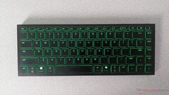 Razer Joro RGB 绿色照明