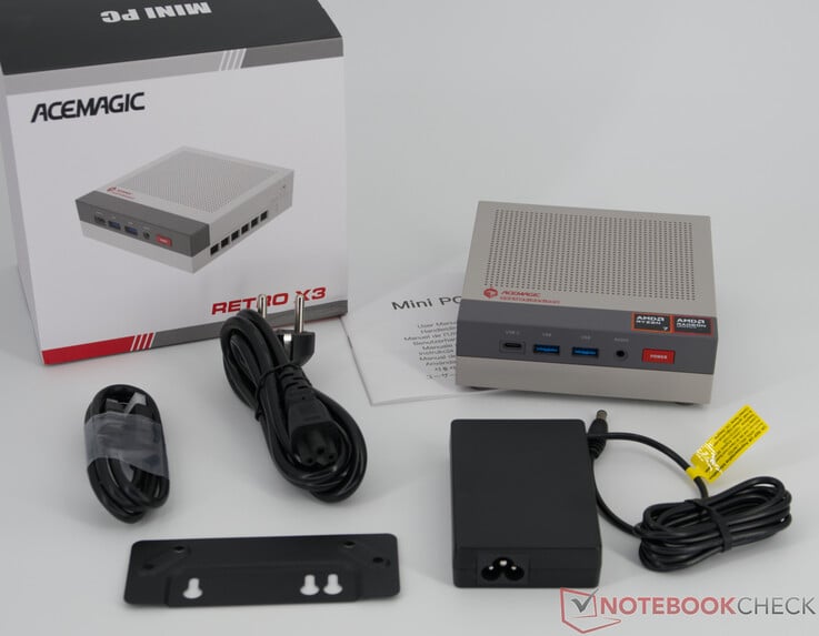 Acemagic Retro X3 - 包装清单