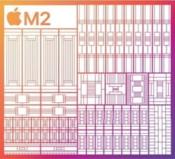 M2的示意图 (图片:Apple)