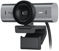 石墨配色的罗技 MX Brio(图片来源:罗技)